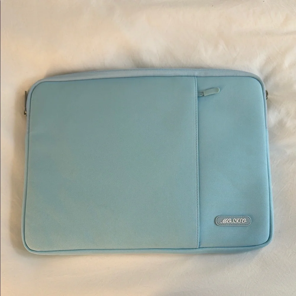 Light Blue Laptop Sleeve